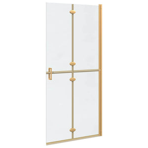Τοίχος Walk-In Ντους Χρυσό 90 x 6.5 x 190 εκ. - Pakobazaar