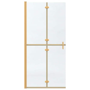 Τοίχος Walk-In Ντους Χρυσό 90 x 6.5 x 190 εκ. - Pakobazaar