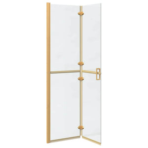 Τοίχος Walk-In Ντους Χρυσό 100 x 6,5 x 190 εκ. - Pakobazaar