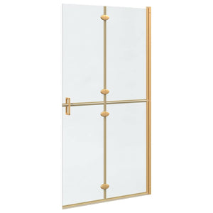 Τοίχος Walk-In Ντους Χρυσό 100 x 6,5 x 190 εκ. - Pakobazaar