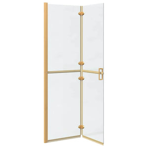 Τοίχος Walk-In Ντους Χρυσό 110 x 6,5 x 190 εκ. - Pakobazaar