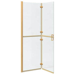 Τοίχος Walk-In Ντους Χρυσό 120 x 6,5 x 190 εκ.