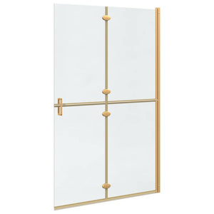 Τοίχος Walk-In Ντους Χρυσό 120 x 6,5 x 190 εκ.