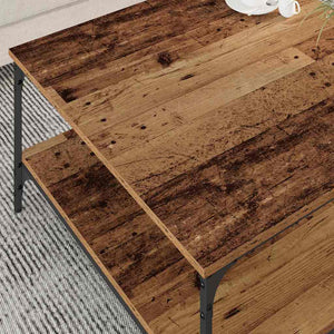 Τραπεζάκι σαλονιού Παλαιό ξύλο 80 x 80 x 40 cm