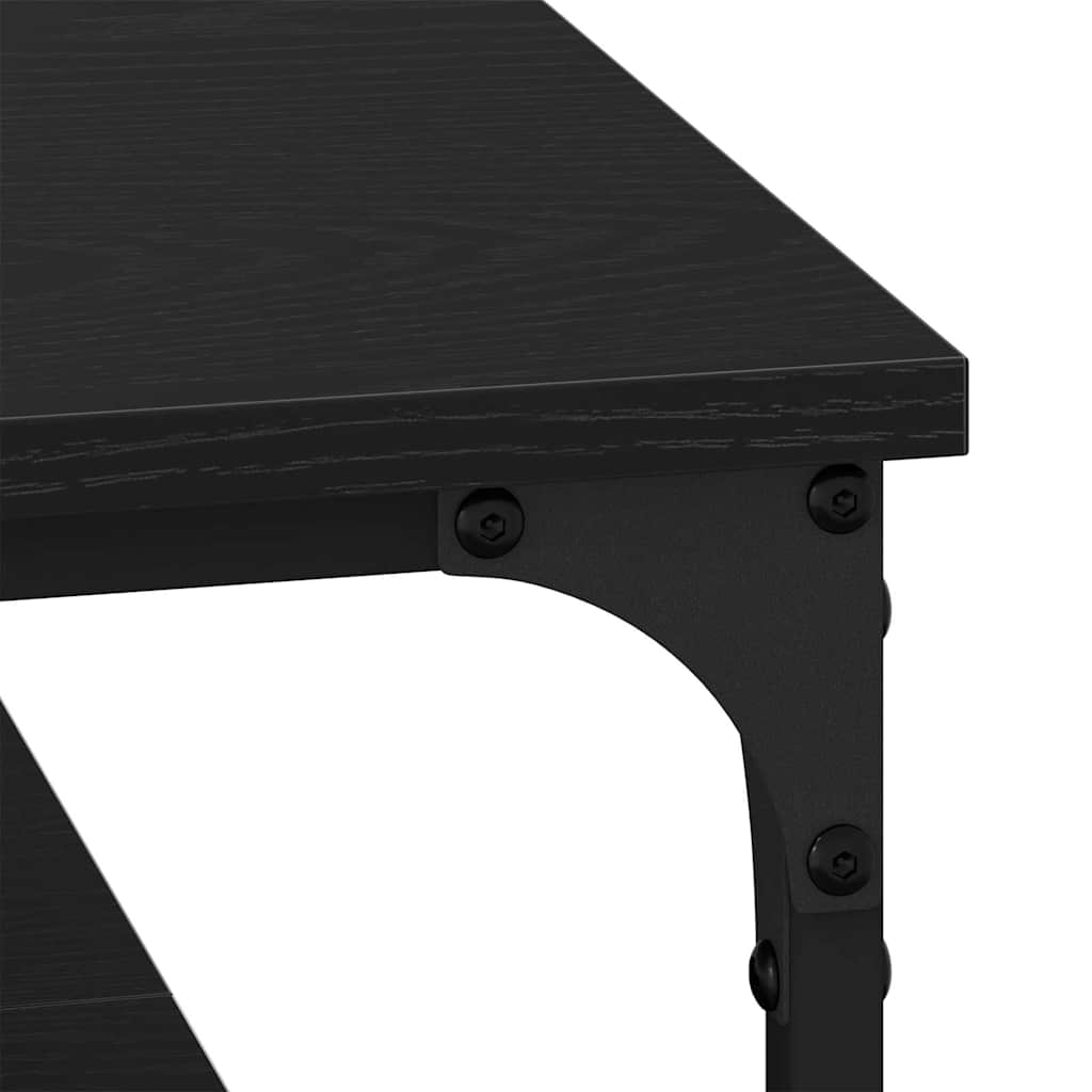 Τραπεζάκι σαλονιού Μαύρη δρυς 80 x 80 x 40 cm - Pakobazaar