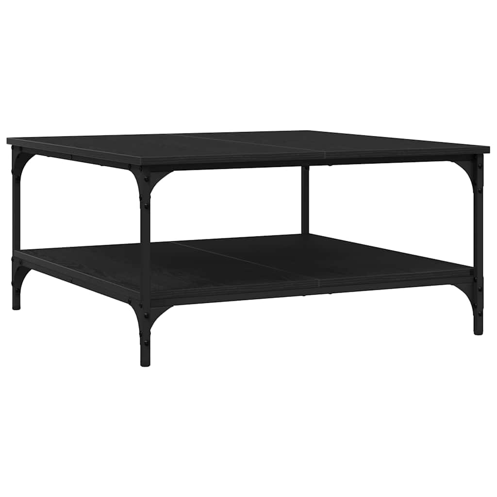 Τραπεζάκι σαλονιού Μαύρη δρυς 80 x 80 x 40 cm - Pakobazaar