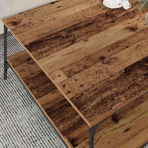 Τραπεζάκι σαλονιού Παλαιό ξύλο 100 x 100 x 40 cm - Pakobazaar