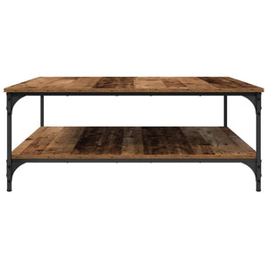 Τραπεζάκι σαλονιού Παλαιό ξύλο 100 x 100 x 40 cm - Pakobazaar