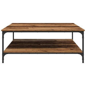 Τραπεζάκι σαλονιού Παλαιό ξύλο 100 x 100 x 40 cm - Pakobazaar