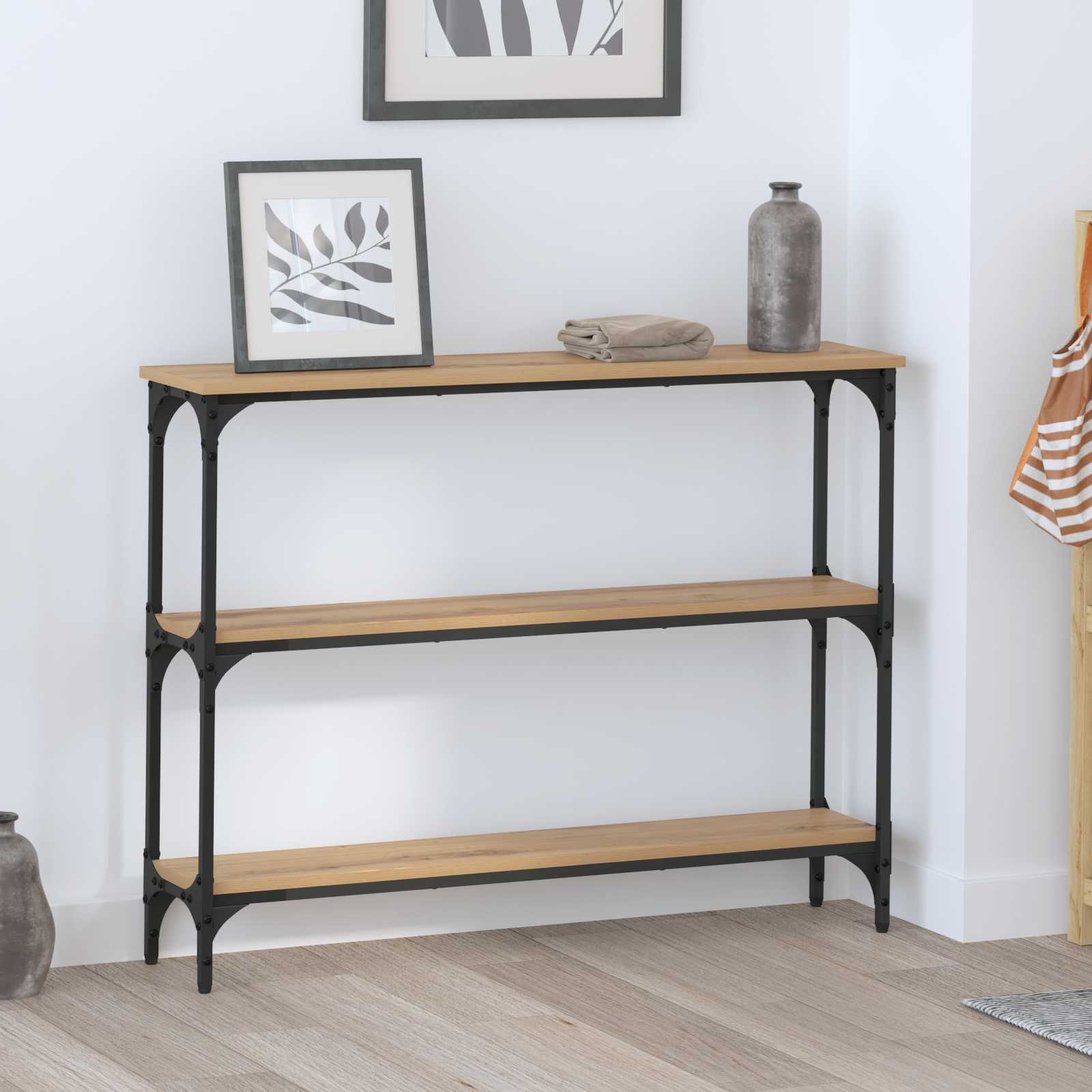 Τραπέζι κονσόλας Artisan Oak 100 x 22,5 x 75 εκ