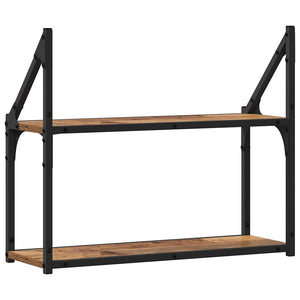 Ράφι Τοίχου Παλαιό ξύλο 60 x 21 x 51 cm Επεξεργασμένο ξύλο - Pakobazaar