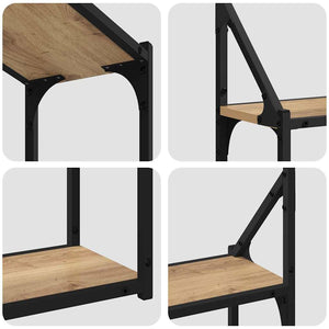 Ράφι Τοίχου artisan δρυς 60 x 21 x 51 cm Επεξεργασμένο ξύλο - Pakobazaar