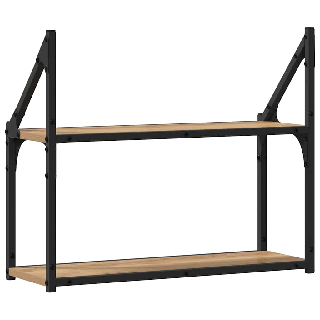 Ράφι Τοίχου artisan δρυς 60 x 21 x 51 cm Επεξεργασμένο ξύλο - Pakobazaar