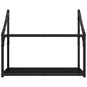 Ράφι Τοίχου Μαύρη δρυς 60 x 21 x 51 cm Επεξεργασμένο ξύλο - Pakobazaar