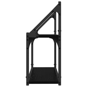 Ράφι Τοίχου Μαύρη δρυς 60 x 21 x 51 cm Επεξεργασμένο ξύλο - Pakobazaar