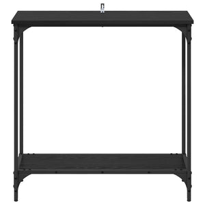 Τραπέζι κονσόλας Μαύρη δρυς 75 x 30.5 x 75 εκ
