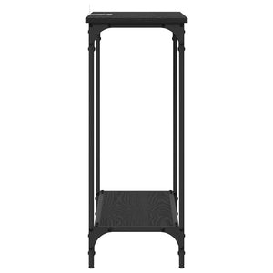 Τραπέζι κονσόλας Μαύρη δρυς 75 x 30.5 x 75 εκ