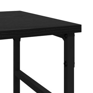 Πλαϊνό γραφείο Μαύρη Οξυά 102 x 32 x 73,5 εκ - Pakobazaar