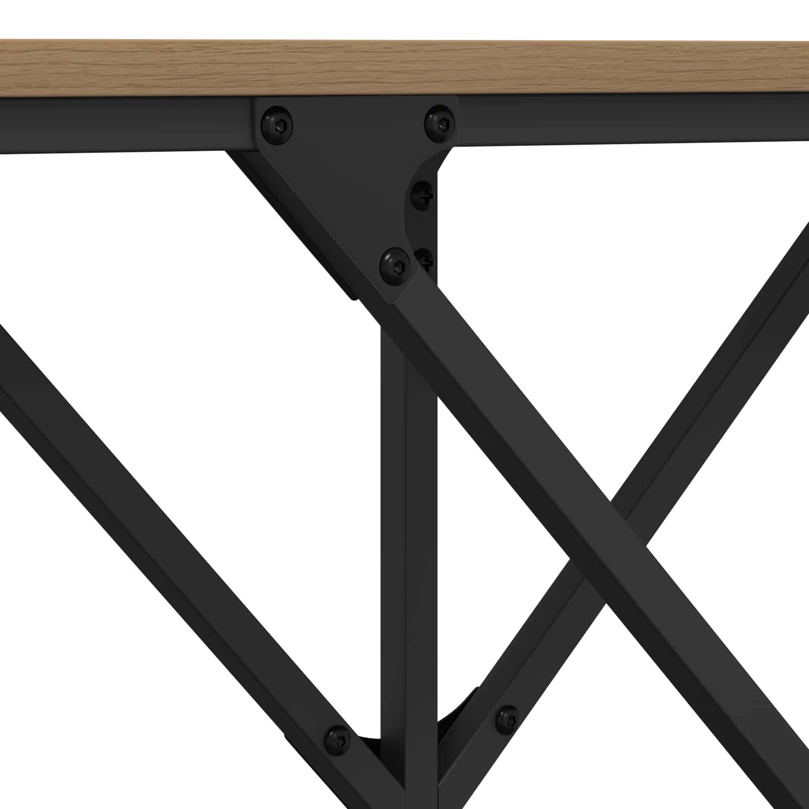 Τραπέζι κονσόλας artisan δρυς 140 x 29 x 75 εκ - Pakobazaar