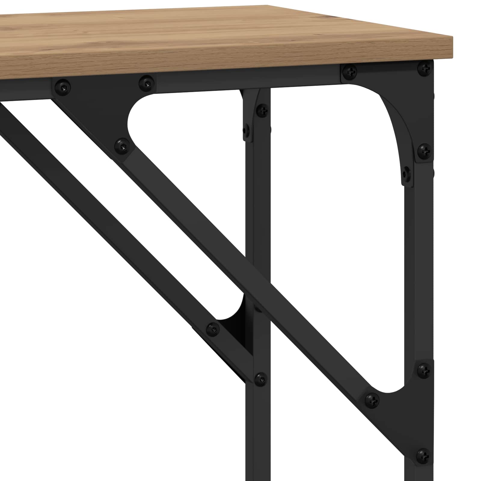Τραπέζι κονσόλας artisan δρυς 140 x 29 x 75 εκ - Pakobazaar
