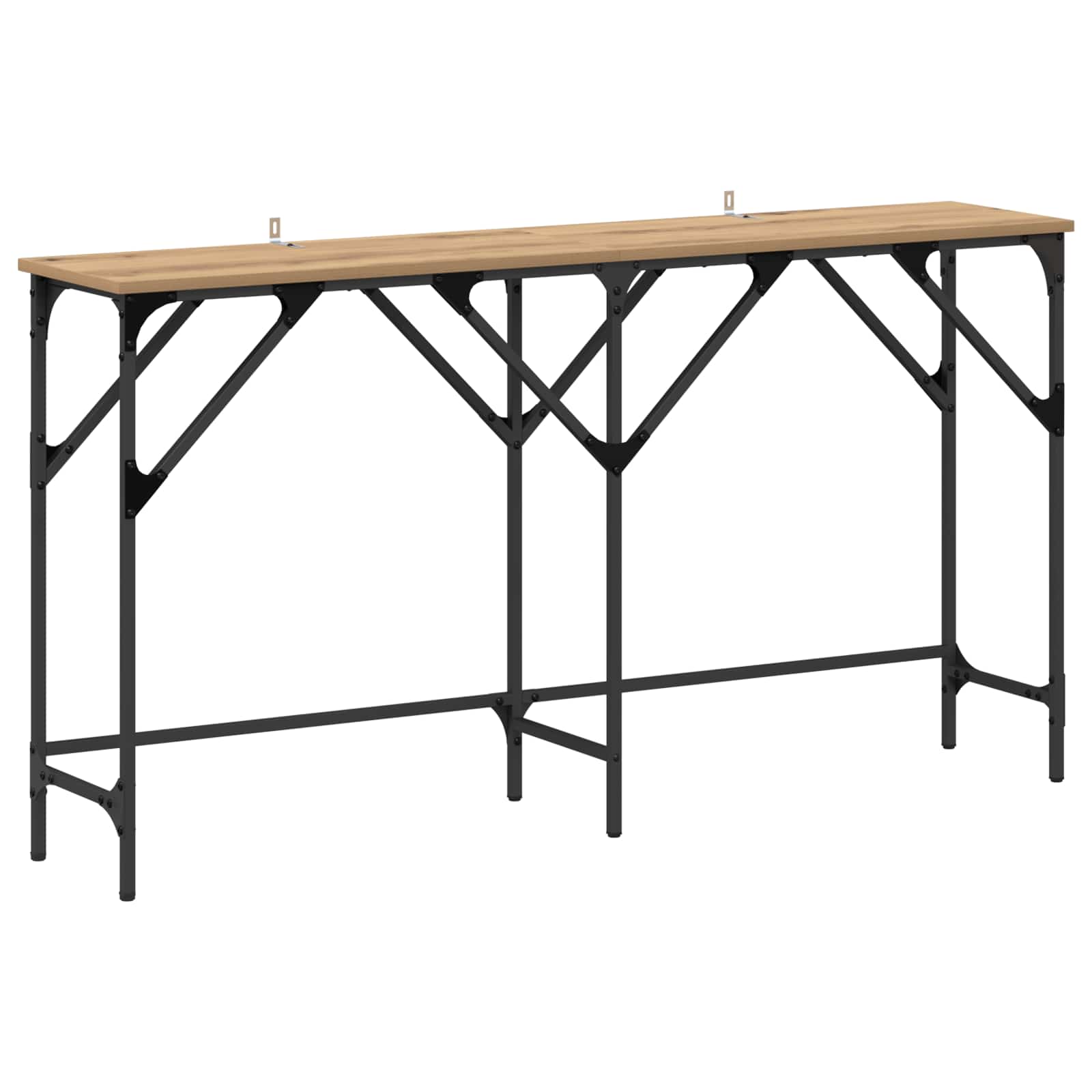 Τραπέζι κονσόλας artisan δρυς 140 x 29 x 75 εκ - Pakobazaar
