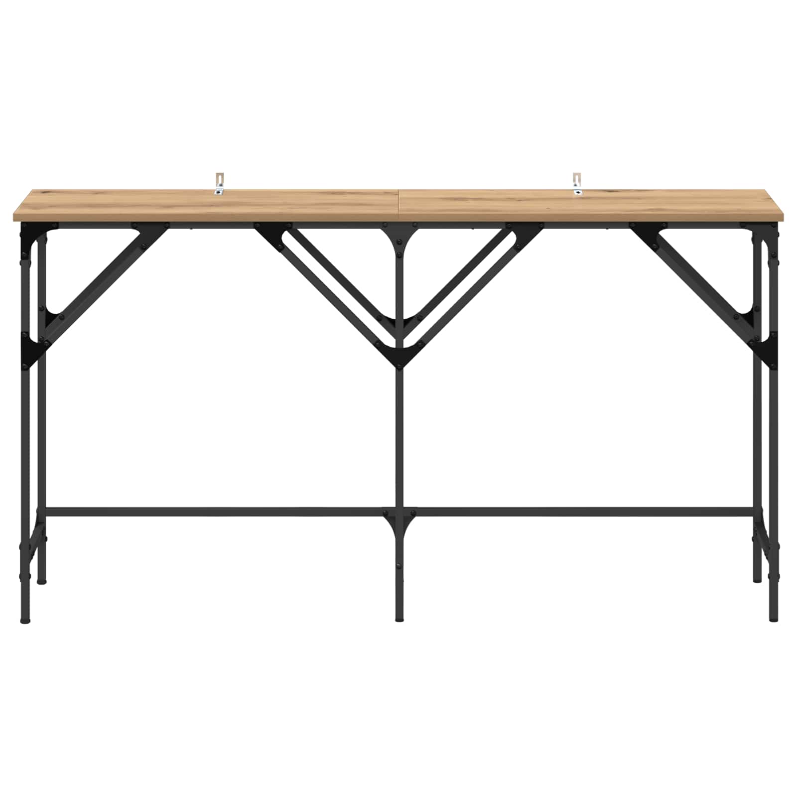 Τραπέζι κονσόλας artisan δρυς 140 x 29 x 75 εκ - Pakobazaar