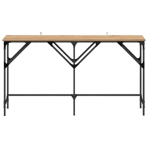 Τραπέζι κονσόλας artisan δρυς 140 x 29 x 75 εκ - Pakobazaar