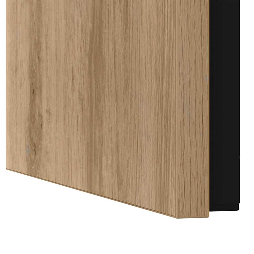 Τραπεζάκι σαλονιού 3 pcs Artisan Oak Επεξεργασμένο ξύλο