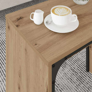 Τραπεζάκι σαλονιού 3 τμχ. Artisan Oak 60 x 35 x 56 εκ.