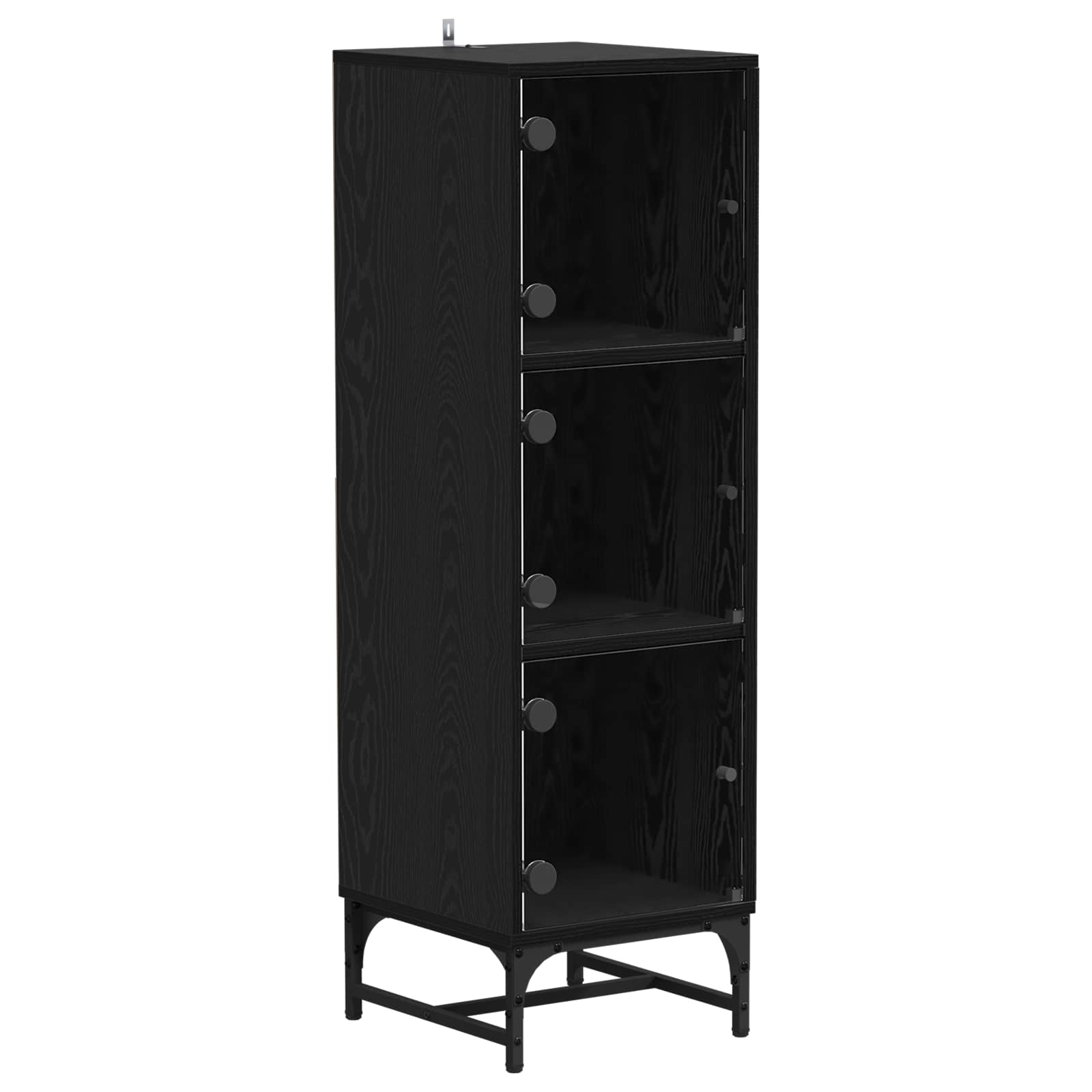 Πλαϊνό γραφείο Μαύρη Οξυά 35 x 37 x 117 εκ. - Pakobazaar