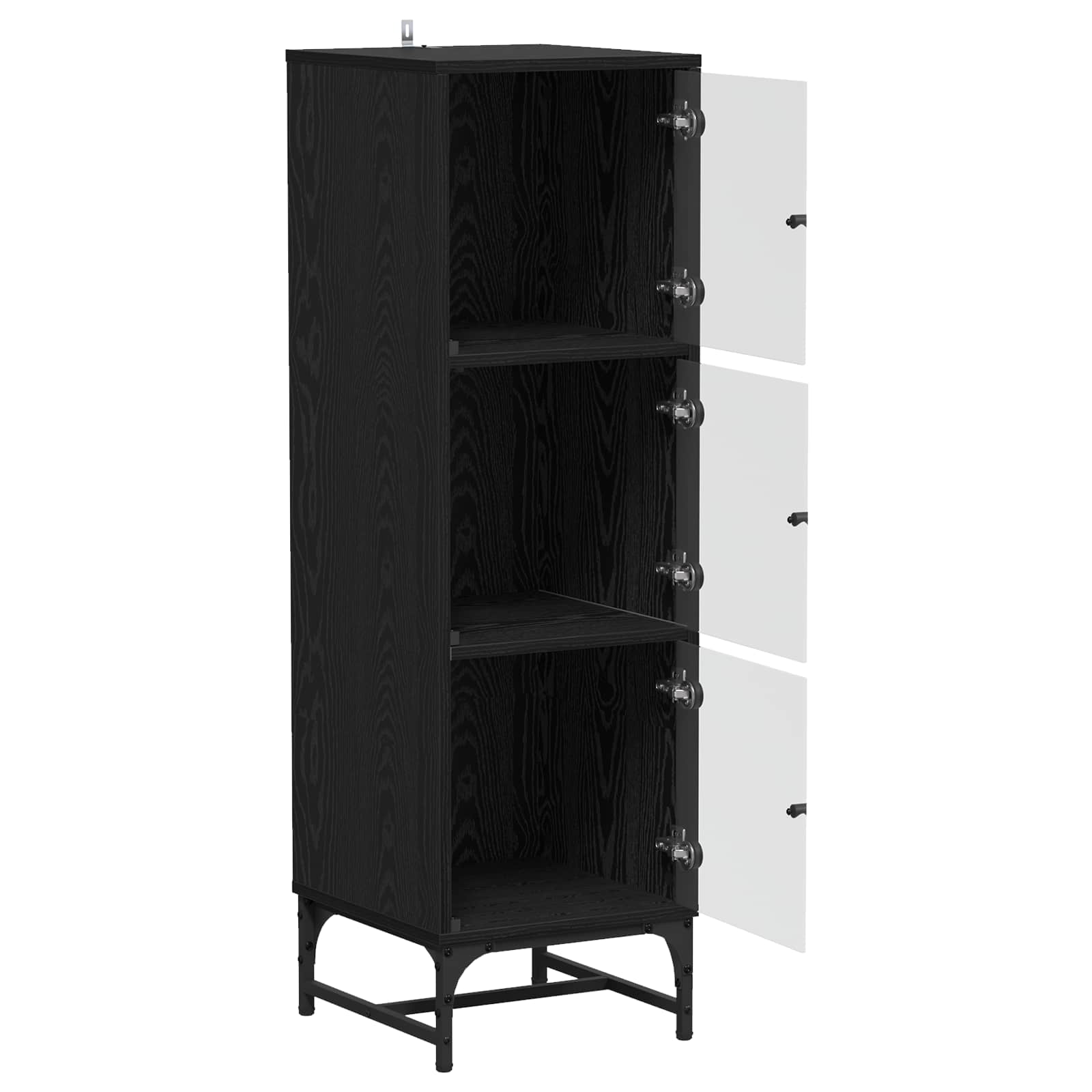 Πλαϊνό γραφείο Μαύρη Οξυά 35 x 37 x 117 εκ. - Pakobazaar
