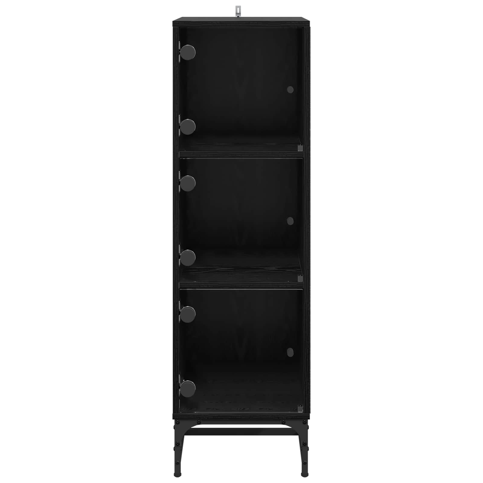 Πλαϊνό γραφείο Μαύρη Οξυά 35 x 37 x 117 εκ. - Pakobazaar