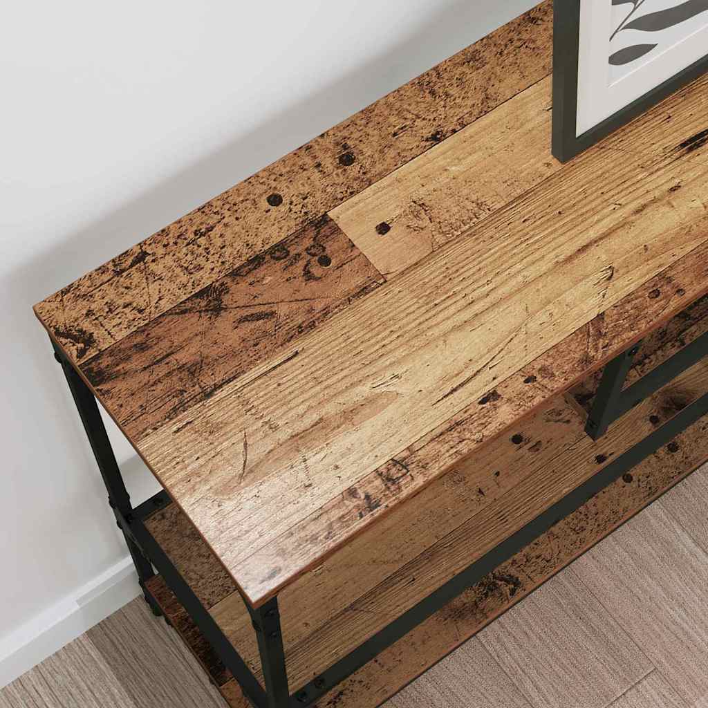Τραπέζι κονσόλας Παλιό ξύλο 100 x 30 x 75 εκ Επεξεργασμένο ξύλο - Pakobazaar