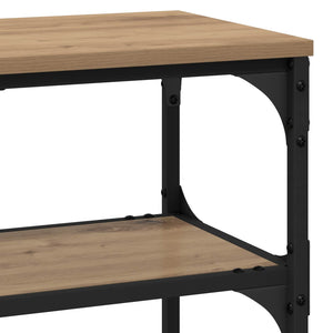 Τραπέζι κονσόλας με ράφι Artisan Oak 100 x 30 x 75 εκ - Pakobazaar