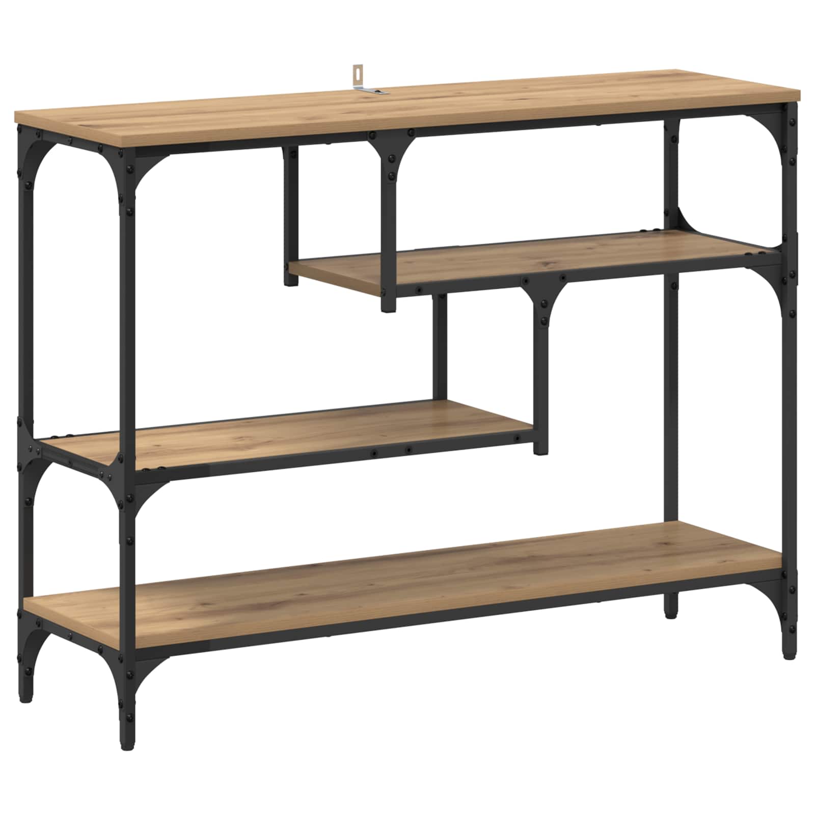 Τραπέζι κονσόλας με ράφι Artisan Oak 100 x 30 x 75 εκ - Pakobazaar