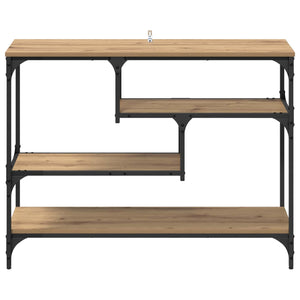 Τραπέζι κονσόλας με ράφι Artisan Oak 100 x 30 x 75 εκ - Pakobazaar