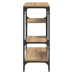 Τραπέζι κονσόλας με ράφι Artisan Oak 100 x 30 x 75 εκ - Pakobazaar