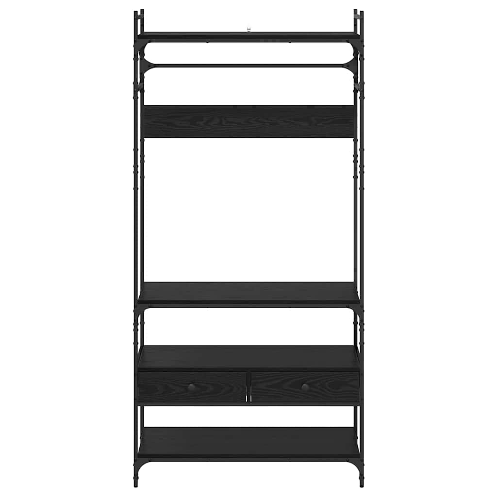 Ντουλάπι Μαύρη δρυς 89 x 39 x 184.5 εκ. Επεξεργασμένο ξύλο - Pakobazaar