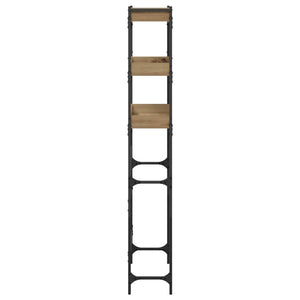 Ράφια πλυντηρίου ρούχων με ράφι Artisan Oak 67 x 25 x 163 εκ. - Pakobazaar