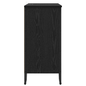 Πλαϊνό γραφείο Μαύρη Οξυά 78 x 35 x 74.5 εκ.
