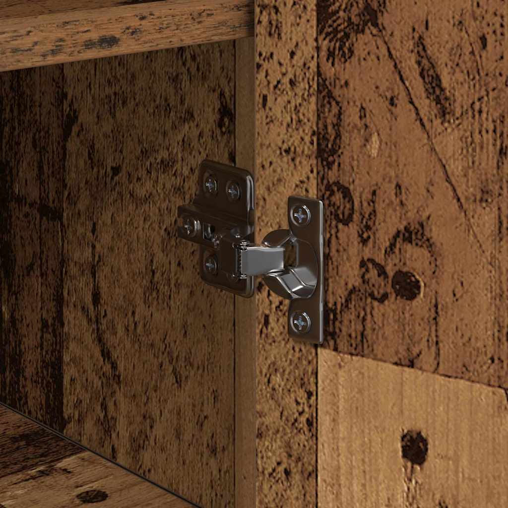 Πλαϊνό γραφείο Παλιό ξύλο 35,5 x 35 x 76 εκ