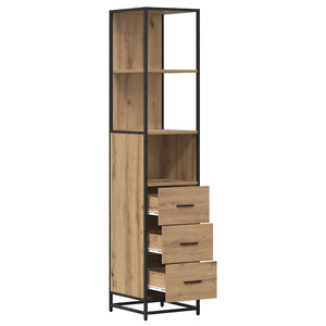 Σετ Επίπλων Μπάνιου με συρτάρι Artisan Oak 35 x 37,5 x 166 εκ. - Pakobazaar