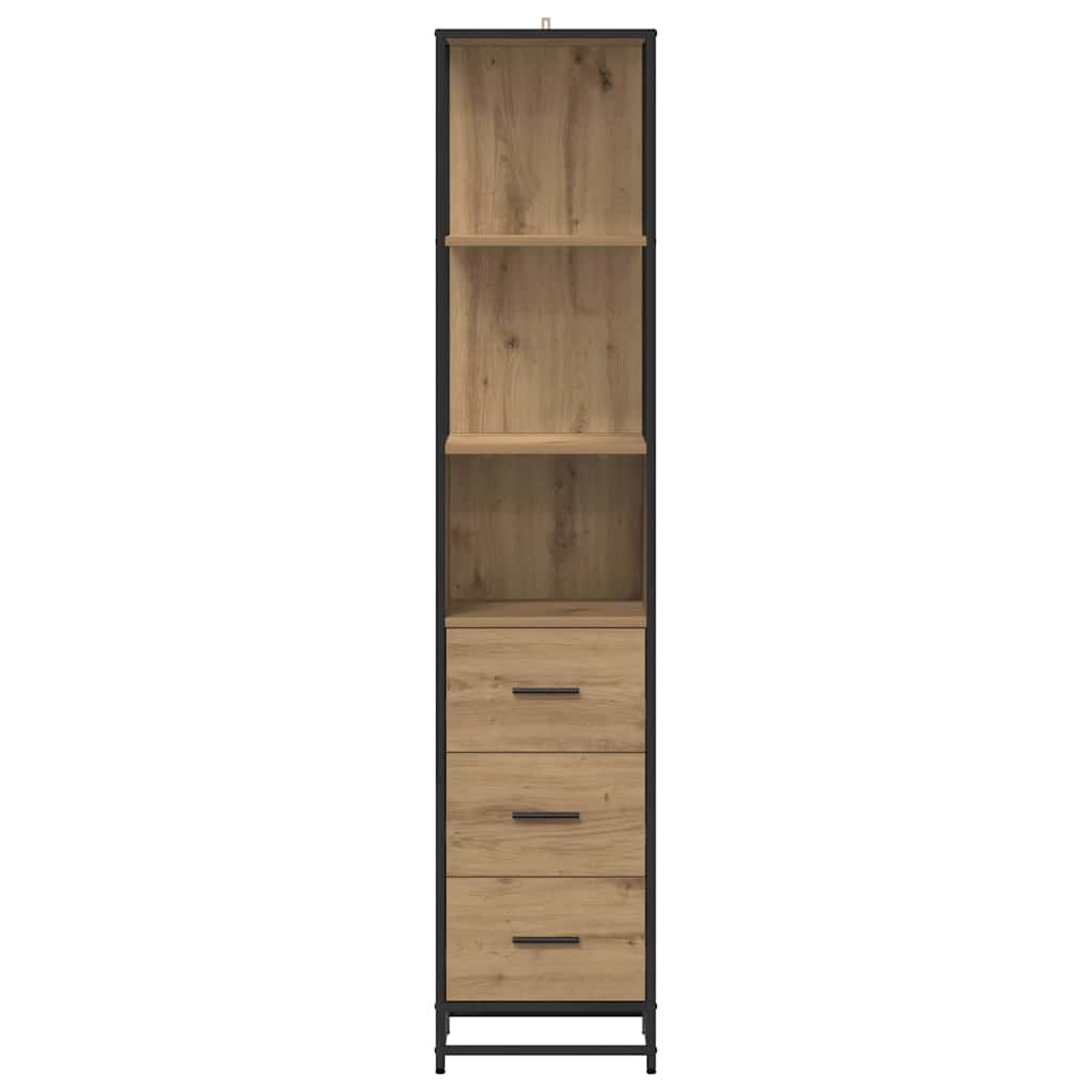 Σετ Επίπλων Μπάνιου με συρτάρι Artisan Oak 35 x 37,5 x 166 εκ. - Pakobazaar