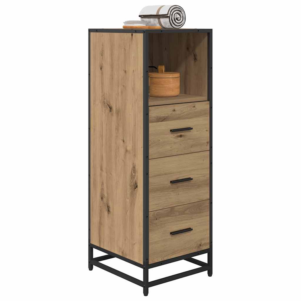 Σετ Επίπλων Μπάνιου με συρτάρι Artisan Oak 35 x 37,5 x 100 εκ. - Pakobazaar