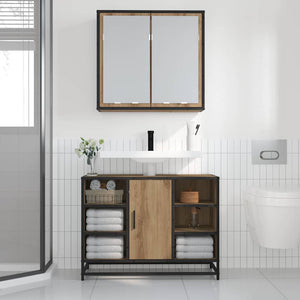 Ράφι Τοίχου με ράφι Επιτοίχιο Artisan Oak 65 x 20 x 60 εκ - Pakobazaar