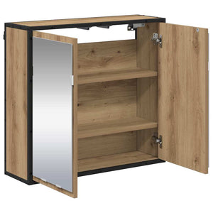 Ράφι Τοίχου με ράφι Επιτοίχιο Artisan Oak 65 x 20 x 60 εκ - Pakobazaar