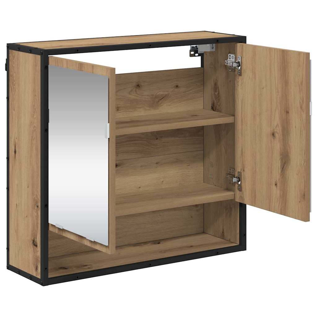 Ράφι Τοίχου με ράφι Επιτοίχιο Artisan Oak 65 x 20 x 60 εκ - Pakobazaar