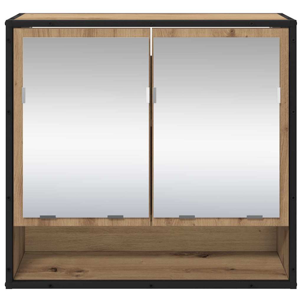 Ράφι Τοίχου με ράφι Επιτοίχιο Artisan Oak 65 x 20 x 60 εκ - Pakobazaar
