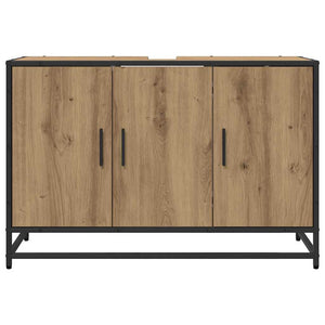 Ντουλάπι Μπάνιου με αποθήκευση Artisan Oak 90 x 33 x 60 εκ. - Pakobazaar