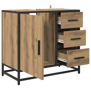 Ντουλάπι Μπάνιου Artisan Oak 65 x 33 x 60 εκ Επεξεργασμένο ξύλο - Pakobazaar